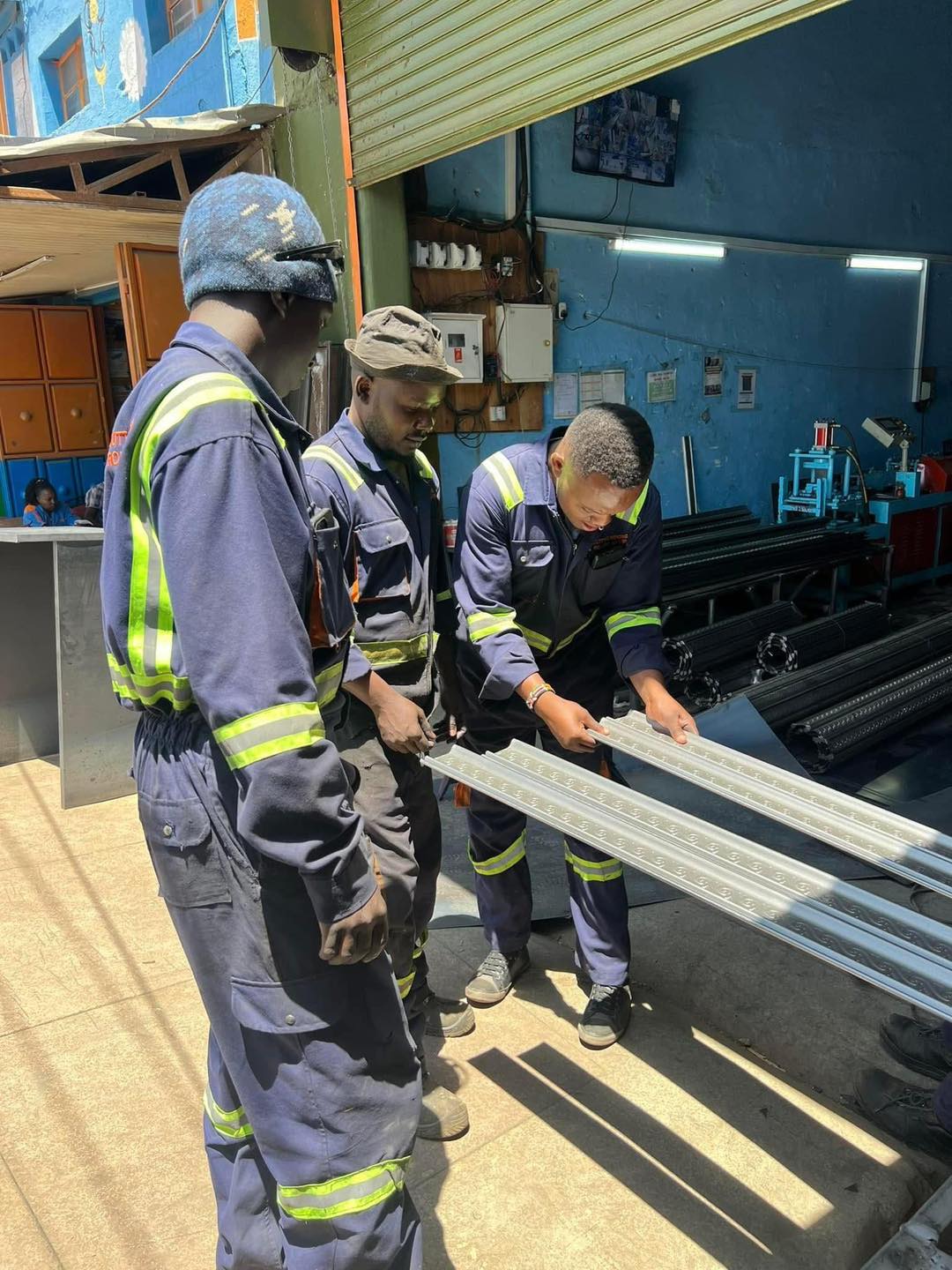 Structural metal bending project